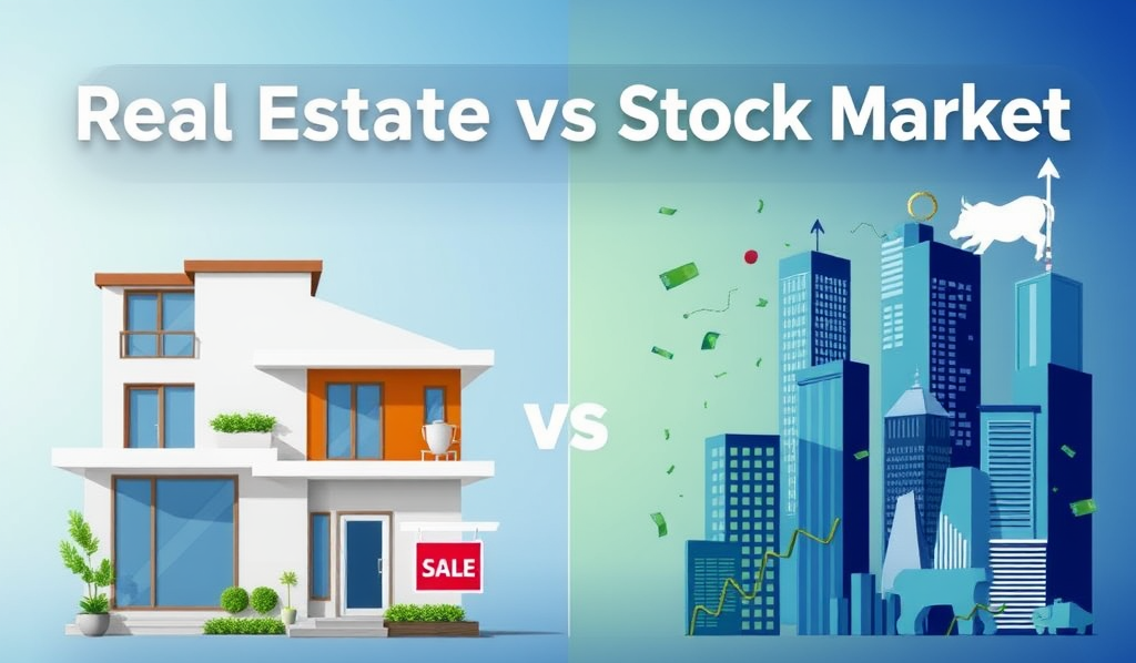 Real Estate vs. Stock Market: Where to Invest in 2025?